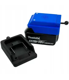 Adaptér na 18 V batériu Makita - Czarny