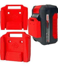 UCHWYT DO EINHELL 18V NA AKUMULATOR BATERIA CZERWONY 