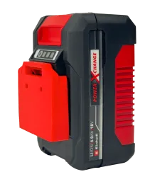 UCHWYT DO EINHELL 18V NA AKUMULATOR BATERIA CZERWONY 