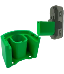 UCHWYT DO RYOBI ONE+ NA AKUMULATOR BATERIA ZIELONY 