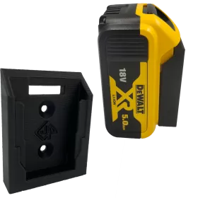 UCHWYT DO DEWALT 18V NA AKUMULATOR BATERIA CZARNY 