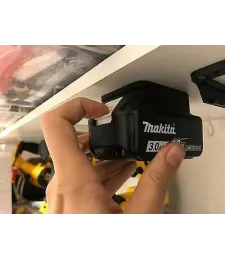 UCHWYT DO MAKITA 12V CXT NA AKUMULATOR BATERIA NIEBIESKI 