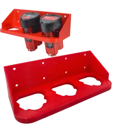P4U Držiak pre 3 batérie Milwaukee M12