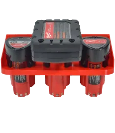 P4U Držiak pre 3 batérie Milwaukee M12