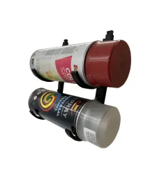 4x UNIWERSALNY Wieszak Uchwyt na Puszki Spray+Wkręty 