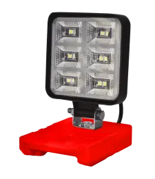 Lampa Do Baterii Yato 18V LED Halogen Roboczy - Czerwony