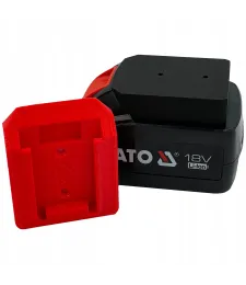 UCHWYT DO YATO 18V NA AKUMULATOR BATERIA CZERWONY 