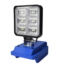 Lampa Do Baterii Makita 18V LED Halogen Roboczy + USB - Niebieski