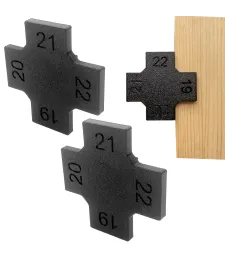 2x Dystanse do regulacji maskownic paneli 