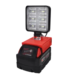 LAMPA DO BATERII MILWAUKEE M18 18V LED HALOGEN ROBOCZY + USB 