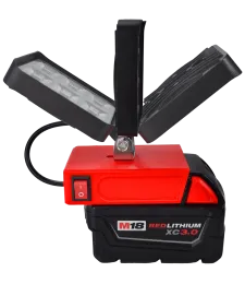 LAMPA DO BATERII MILWAUKEE M18 18V LED HALOGEN ROBOCZY + USB 