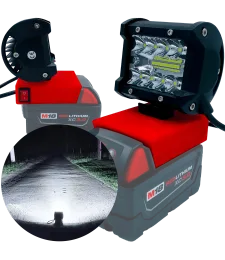LAMPA ROBOCZA DO MILWAUKEE M18 18V HALOGEN LAMPKA 18V MAX 
