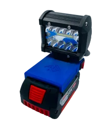 PRACOVNÁ LAMPA PRE BOSCH PRO 18V HALOGÉNOVÁ LAMPA 18V MAX - Niebieski