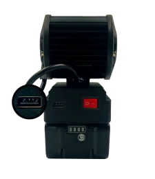 LAMPA PRE MAKITA 18V HALOGÉNOVÁ PRACOVNÁ LED MAX + USB - Czarny