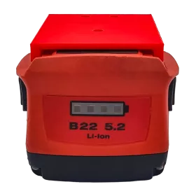 UCHWYT DO HILTI B22 22V NA AKUMULATOR BATERIA CZERWONY 