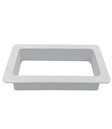Zaślepka do KANAŁU TELEWIZYJNEGO podtynkowego 110mm x 55mm Biały 