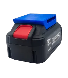 Držiak na opasok pre 18V akumulátor GRAPHITE - Niebieski