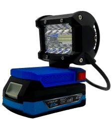 Lampa Robocza Do Dedra 18V SAS+ Halogen Lampka 18V Max - Niebieski