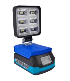 LAMPA DO BATERII DEDRA 18V SAS+ LED HALOGEN ROBOCZY 