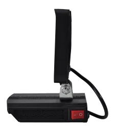 Lampa Do Baterii Dedra 18V SAS+ LED Halogen Roboczy - Czarny