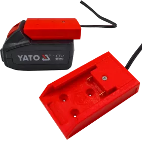 ADAPTER DO BATERII AKUMULATORA YATO 18V 