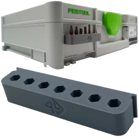 UCHWYT MAGAZYNEK NA BITY FESTOOL SYSTAINER T-LOCK 