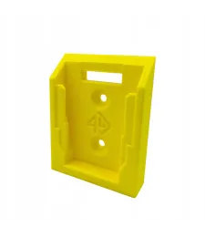 UCHWYT DO DEWALT 18V NA AKUMULATOR BATERIA ŻÓŁTY 