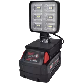 LAMPA DO BATERII MILWAUKEE M18 18V LED HALOGEN ROBOCZY 