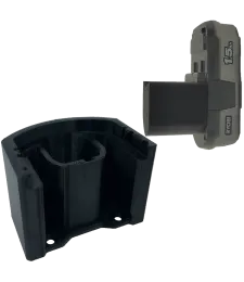 UCHWYT DO RYOBI ONE+ NA AKUMULATOR BATERIA CZARNY 