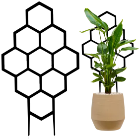 PODPORA podpórka do roślin KWIATÓW 29 cm plaster miodu 