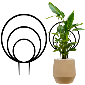 PODPORA podpórka do roślin kwiatów 25 cm obręcz 