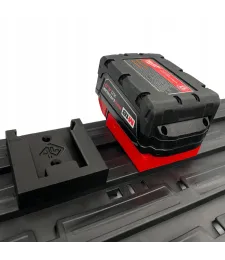 6x Uchwyt na baterie Milwaukee M18 click 