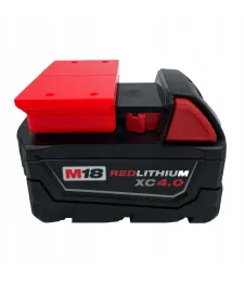 6x Uchwyt na baterie akumulator Milwaukee M18 