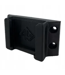 6x držiak batérie Milwaukee M18 - Czarny