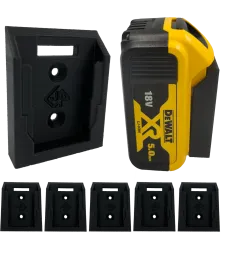 6x Uchwyt na baterie Dewalt XR 18V 54V click 