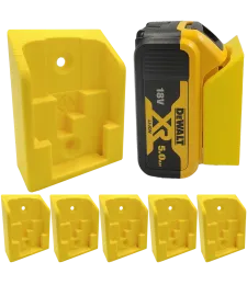 6x Uchwyt na baterie Dewalt 18V 20V Flexvolt XR 
