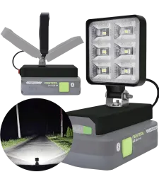 LAMPA DO BATERII FESTOOL 18V LED HALOGEN ROBOCZY 