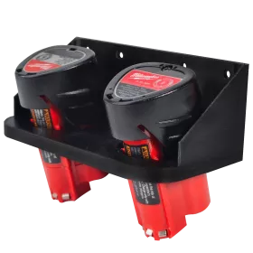P4U Uchwyt na 2 baterie akumulatory Milwaukee M12 