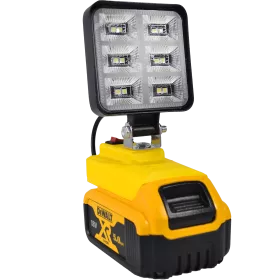LAMPA DO BATERII DEWALT 18V LED HALOGEN ROBOCZY 