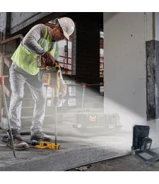 LAMPA ROBOCZA HALOGEN LED DO DEWALT Z USB 6500K PRZENOŚNA BUDOWLANA MOCNA 