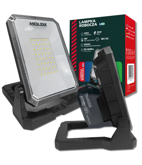 LAMPA ROBOCZA HALOGEN LED DO MAKITA Z USB 6500K PRZENOŚNA BUDOWLANA MOCNA LAMPA ROBOCZA HALOGEN LED DO MAKITA Z USB 6500K PRZENOŚNA BUDOWLANA MOCNA