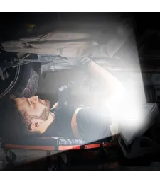 LAMPA ROBOCZA HALOGEN LED DO MILWAUKEE USB 6500K PRZENOŚNA BUDOWLANA MOCNA 