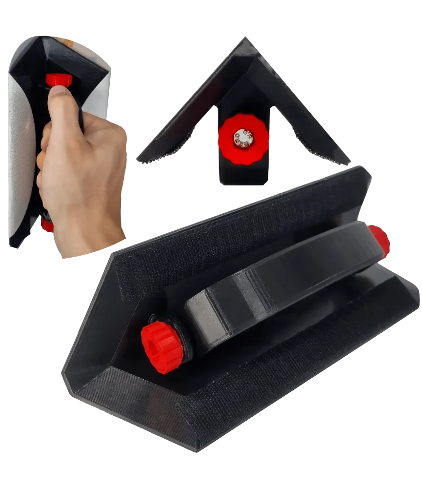 SZLIFIERKA RĘCZNA DO NAROŻNIKÓW WEWNĘTRZNYCH 15x22,5MM RĘCZNY ŚCIANY 90° 