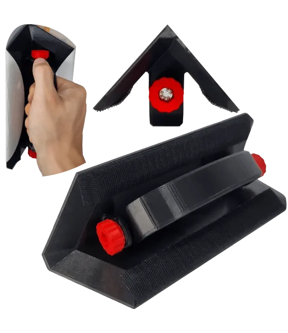 SZLIFIERKA RĘCZNA DO NAROŻNIKÓW WEWNĘTRZNYCH 15x22,5MM RĘCZNY ŚCIANY 90° 