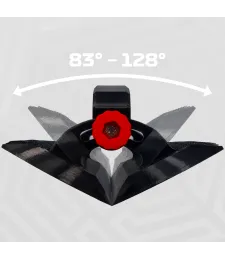 SZLIFIERKA RĘCZNA NASTAWNA DO NAROŻNIKÓW 15x22,5CM KĄT 83-128 STOPNI 