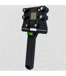 UCHWYT MONTAŻOWY DO WIESZAKÓW GRZYBKI Z LIBELLĄ POZIOMOWANIE PODDASZA 