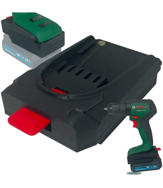 ADAPTER PRZEJŚCIÓWKA Z BOSCH PBA 18V DO BATERII AKUMULATORA ERBAUER EXT 18V ADAPTER PRZEJŚCIÓWKA Z BOSCH PBA 18V DO BATERII AKUMULATORA ERBAUER EXT 18V