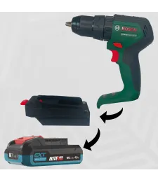 ADAPTER PRZEJŚCIÓWKA Z BOSCH PBA 18V DO BATERII AKUMULATORA ERBAUER EXT 18V