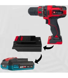 ADAPTER PRZEJŚCIÓWKA Z EINHELL 18V DO BATERII AKUMULATORA ERBAUER EXT 18V 