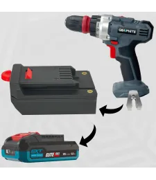 ADAPTER PRZEJŚCIÓWKA Z GRAPHITE 18V DO BATERII AKUMULATORA ERBAUER EXT 18V 